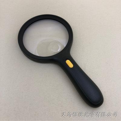 Factory Direct New 9986d with 3 LED Lights Magnifying Glass Plastic Handle with Light Handheld Magnifying Glass