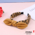 Two-Color Striped Pleated Hairpin Korean Style Wide-Brimmed Fabric Bow Headband Cute Headband Cute Hair Accessories