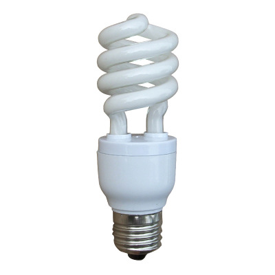 Three Primary Colors Energy-Saving Lamp Screw Bayonet E14 E27 B22u-Shaped 3U Spiral Energy-Saving Bulb Optional