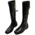 Knight Boots Women's High-Top Autumn and Winter New Flat Widened plus Velvet Tube below the Knee Leather Boots Large-Calf Boots