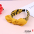 Two-Color Striped Pleated Hairpin Korean Style Wide-Brimmed Fabric Bow Headband Cute Headband Cute Hair Accessories