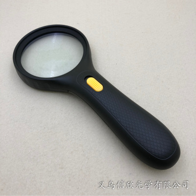 Factory Direct Sales New 9986b with 3 LED Lights Magnifying Glass ABS Handheld Magnifying Glass Wholesale Hot Sale
