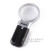 Handheld Magnifying Glass Creative Foldable Handheld Desktop Dual-Use with Light Reading Led Magnifying Glass Factory Direct Sales