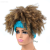 Blue Turban Wig Head Cover Foreign Trade Turban Wig Sheath African Ladies Explosion Head Bandana Headband Head Cover