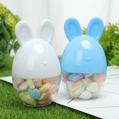 Cross-Border Food Packaging Box Cartoon Mickey Headwear Transparent Plastic Candy Box Wedding Candies Box Wedding Gift Box