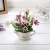 New Ceramic Emulational Flower Decoration Living Room Bonsai Plant Custom Simulation Plant Decorative Fake Flower Valentine's Day Gift