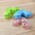 Plastic Candy Box Rainbow Plastic Box Crystal Mud Ultra-Light Clay Cotton Sand Box Children's Jewelry Box Eyelash Box