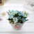 Creative Simulation Flower Decoration Fresh Fake Flower Pot Living Room Bouquet Decoration Plant Valentine's Day Gift Customization