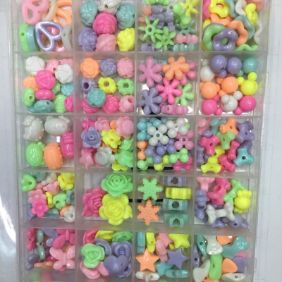 Dly Children's Beaded Toys Set, Handmade Puzzle String Beads Set