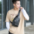 New Chest Bag Shoulder Bag Messenger Bag Men's Bag Korean Style PU Fabric Men's and Women's Chest Bag Casual Men's Bag Sports Bag