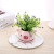 New Dining Table Fake Flowers Decoration European Style Artificial Flower Small Potted Plant Decoration Shooting Props Factory Customization