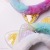 Fashion Color Music Headset Children Cute Cartoon Cat Ear Headset Wired Earphone