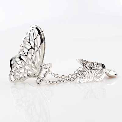 New Ins Niche Three-Dimensional Butterfly Clip Love Pendant Clip Hairpin Cool Stylish Hair Accessories Ponytail Hair Clip