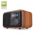 Loci Langji D90 Wooden Multimedia Mini Alarm Clock Small Speaker Subwoofer Bluetooth Speaker Pluggable Radio