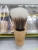 Handle Head Beard Brush, Two-Color Soft Fur, Foreign Trade Payment