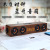 W8c Wooden Wireless Mobile Phone Bluetooth Speaker Computer Sound Booster Multi-Purpose Alarm Clock Retro Audio 2020 New