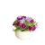 Factory Direct Sales Ceramic Flowerpot Artificial Flower Set Home Crafts Decoration Fake Flower Silk Flower