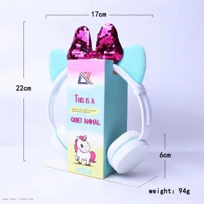 New Plush Cartoon Fructose Earphone Drive-by-Wire Gift Headset MP3 Mobile Phone Headset