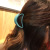 Korean Internet Celebrity Large Bath Hair Clamp Hairpin Female Back Head Hollow Clip Hairware Broken Hair Top Clip Hair Accessories