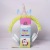 Fashion Color New Children's Cute Cartoon Unicorn Head-Mounted Wired Earphone