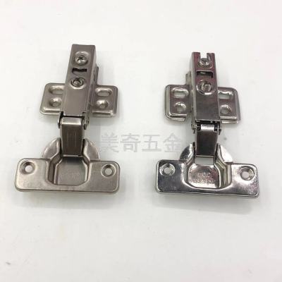 304 Stainless Steel Cushion Hinge Damping Hinge Cabinet Hydraulic Industrial Folding Hidden T-Type Hinge