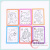 Children's Watercolor Painting Coloring Toys Fun Educational Toys DIY Handmade Doodle Watercolor Painting Card Novelty Toys