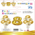 Factory Direct Sales 32-Inch Digital Aluminum Balloon plus Pearl Set Thickened Metal Sequins Rubber Balloons Set