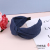 Blue Wide-Brimmed Knot in the Middle Fabric Headband Cute and Sweet Headband Hair Band Factory Spot Direct Sales