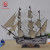 Imitation 87cm Black Pirate Sailboat Craft Decoration Mediterranean Style Crafts Decorations Ship Model Wholesale