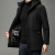 Men's Cotton-Padded Coat Winter Menswear Stand Collar Hooded Warm Padded New Young Men Korean Fashion Fashion Jacket