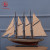 American Sailboat Crafts Office Decoration Ship Model New Simulation Painted Handmade Decorations Wholesale