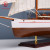 Handmade Crafts Simulation Sailboat Decoration American Sailboat Model Log Multi-Color Assembly Decoration Office Sailboat