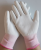 13-Pin White Coating Coated Pu Coated Palm Gloves Coated Gloves