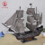 87cm Simulation Wooden Pirate Ship Model Mediterranean Style Crafts Decorations Sailboat Wholesale