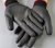 Black 13-Pin Nylon Pu Coated Palm Coated Dipped Gloves Non-Slip Dustproof Working Gloves