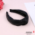 Autumn and Winter Hair Accessories Flannel Fabric Solid Color Simple Hairband Headband Adult Sweet Headband Factory Spot Direct Sales