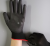 Black 13-Pin Nylon Pu Coated Palm Coated Dipped Gloves Non-Slip Dustproof Working Gloves