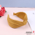 2020 Autumn and Winter New Korean Dongdaemun Same Product Satin Fashionable Wide Headband Hair Accessories Multi-Color Optional