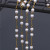 Pearl Beaded Chain DIY Handmade Material Kit Ear Studs Earrings Bracelet Anklet Accessories