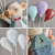 Creative Children's Bedroom Background Wall Decorations Wall Decoration Cake Shop Milk Tea Shop Wall Cartoon Unique Animal Hanging Painting