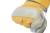 Yellow Glue Velvet Cowhide Gloves Velvet Calf Leather Work Gloves Supply Customizable Logo