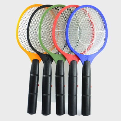 Electric Mosquito Swatter Battery Plastic Mosquito Swatter Safety DoubleLayer Large Mesh Mosquito Repellent Whole