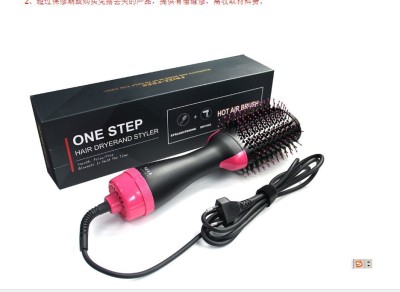 Factory Direct Sales Hair Comb Hot Air Comb Negative Ion Ceramic Curler Does Not Hurt Hair Wet and Dry Cross-Border Hot