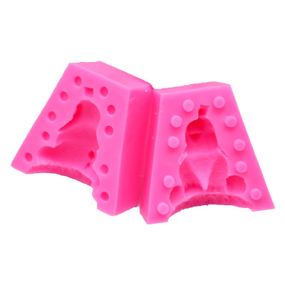 DIY Baking 3D Elephant Shape Fondant Cake Decoration Plaster Aromatherapy Epoxy Silicone Mold