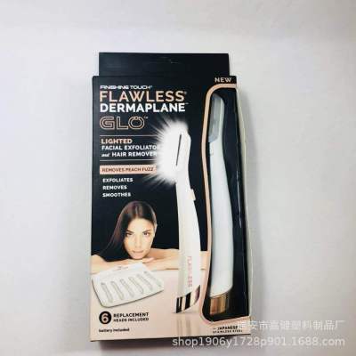 in Currently Available Flawless Dermaplane Shaver Women's Face Hair Remover Hair Remover Glowing Hair Trimmer