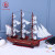 Office Mediterranean Style Pure Hand Worker 80cm Wooden Sailboat Model Decoration Shipment Crafts Decorations Wholesale