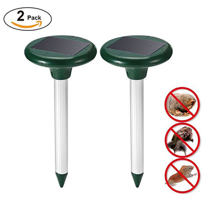 Wholesale Solar Pest Repeller Plastic Deratization Insect Killer Sonic Vibration Wave Snake Repellent Outdoor Applicable