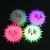 Flash Toys Hairy Ball Luminous SUNFLOWER Smiley Ball Luminous Toys TPR Luminous Ball Vent Toys