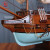 Revenge Office Living Room Log Simulation Sailboat Crafts Decorations Decoration Sailboat Handmade Ornaments Wholesale
