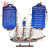 Marine Log Boat Decorative Crafts Decorative Land Sea 65cm Sailing Model Decoration Wholesale